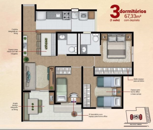 Imagem Apartamento com 2 Quartos à Venda, 52 m² em Santana - São Paulo Imagem Apartamento com 2 Quartos à Venda, 52 m² em Santana - São Paulo
