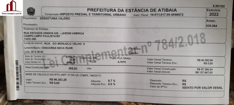 Imagem Imóvel com 2 Quartos à Venda, em Iara - Atibaia Imagem Imóvel com 2 Quartos à Venda, em Iara - Atibaia