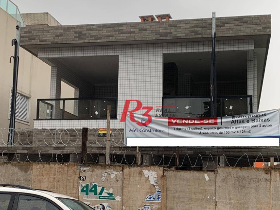 Imagem Casa com 3 Quartos à Venda, 153 m² em Campo Grande - Santos Imagem Casa com 3 Quartos à Venda, 153 m² em Campo Grande - Santos