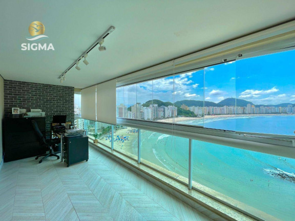 Imagem Cobertura com 4 Quartos à Venda, 350 m² em Jardim Astúrias - Guarujá