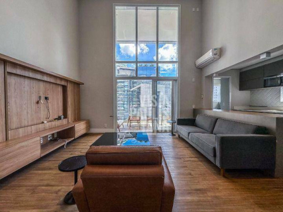Imagem Apartamento com 1 Quarto para Alugar, 100 m² em Itaim Bibi - São Paulo Imagem Apartamento com 1 Quarto para Alugar, 100 m² em Itaim Bibi - São Paulo