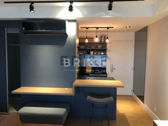 Imagem Apartamento com 1 Quarto para Alugar, 42 m² em Brooklin - São Paulo Imagem Apartamento com 1 Quarto para Alugar, 42 m² em Brooklin - São Paulo