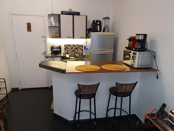 Imagem Apartamento com 1 Quarto à Venda, 40 m² em Itararé - São Vicente Imagem Apartamento com 1 Quarto à Venda, 40 m² em Itararé - São Vicente