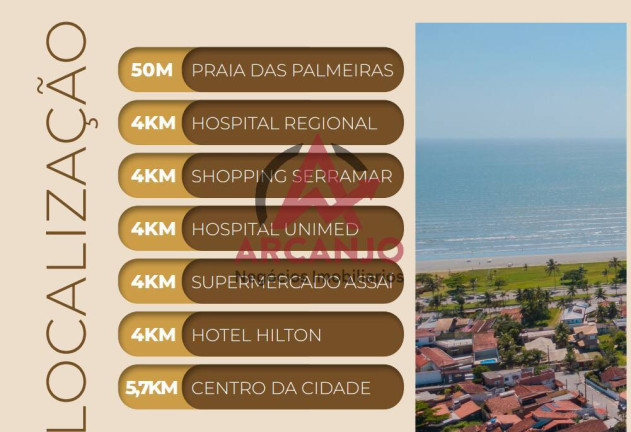 Imagem Apartamento com 2 Quartos à Venda, 70 m² em Praia Das Palmeiras - Caraguatatuba