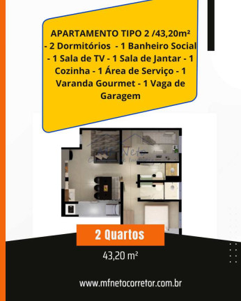 Imagem Apartamento com 2 Quartos à Venda, 43 m² em Felicita Residencial - Pirassununga Imagem Apartamento com 2 Quartos à Venda, 43 m² em Felicita Residencial - Pirassununga