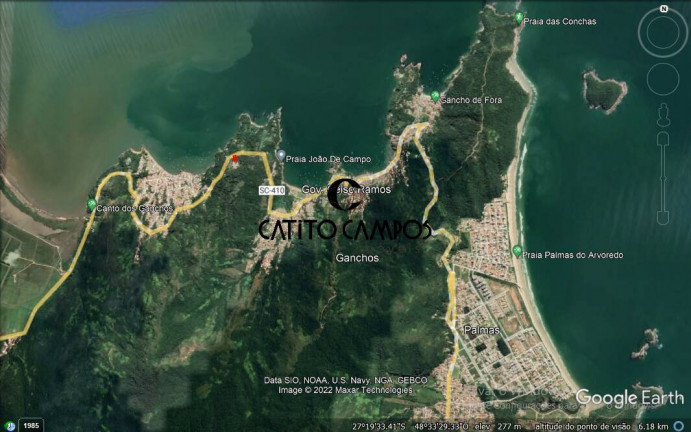 Imagem Terreno à Venda, 1 m² em Canto Dos Ganchos - Governador Celso Ramos Imagem Terreno à Venda, 1 m² em Canto Dos Ganchos - Governador Celso Ramos