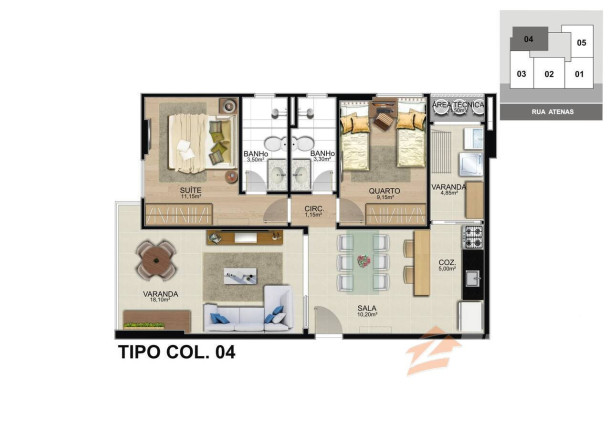 Imagem Apartamento com 2 Quartos à Venda, 76 m² em Praia Do Morro - Guarapari Imagem Apartamento com 2 Quartos à Venda, 76 m² em Praia Do Morro - Guarapari