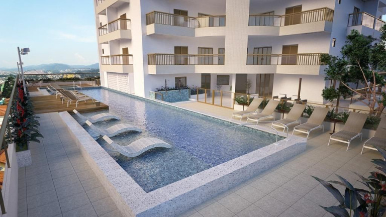 Imagem Apartamento com 2 Quartos à Venda, 102 m² em Canto Do Forte - Praia Grande