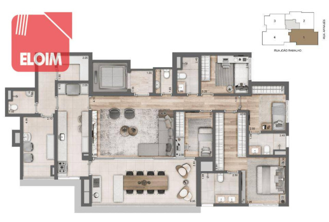 Imagem Apartamento com 3 Quartos à Venda, 162 m² em Perdizes - São Paulo Imagem Apartamento com 3 Quartos à Venda, 162 m² em Perdizes - São Paulo