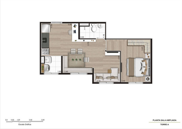 Imagem Apartamento com 2 Quartos à Venda, 37 m² em Vila Ré - São Paulo