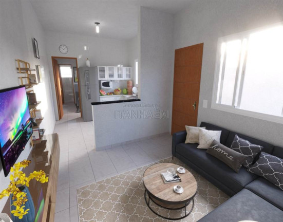 Imagem Casa com 2 Quartos à Venda, 67 m² em Itaguai - Itanhaem Imagem Casa com 2 Quartos à Venda, 67 m² em Itaguai - Itanhaem