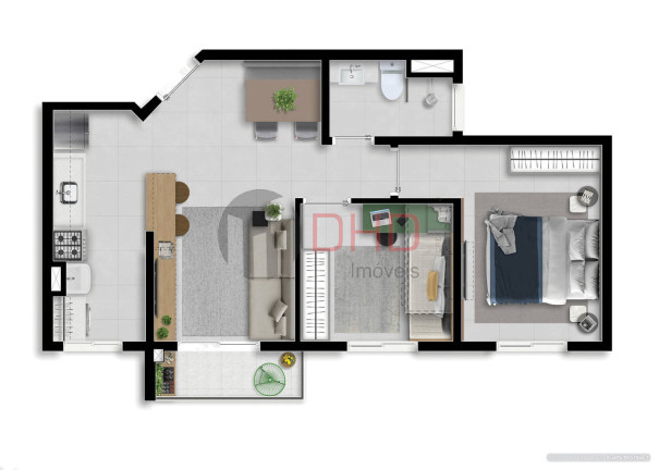Imagem Apartamento com 2 Quartos à Venda, 46 m² em Parque Empresarial Das Mangueiras - Sorocaba Imagem Apartamento com 2 Quartos à Venda, 46 m² em Parque Empresarial Das Mangueiras - Sorocaba