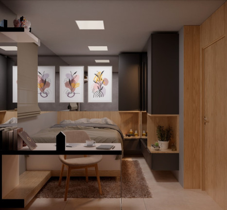 Imagem Apartamento com 1 Quarto à Venda, 25 m² em Tatuapé - São Paulo