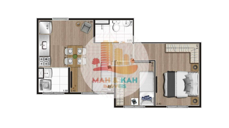 Imagem Apartamento com 2 Quartos à Venda, 37 m² em Mooca - São Paulo Imagem Apartamento com 2 Quartos à Venda, 37 m² em Mooca - São Paulo
