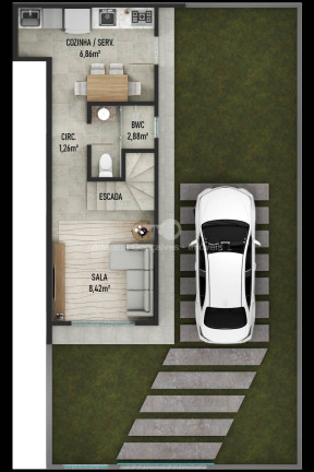 Imagem Casa com 2 Quartos à Venda, 60 m² em Barra Velha Imagem Casa com 2 Quartos à Venda, 60 m² em Barra Velha