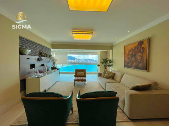 Imagem Cobertura com 4 Quartos à Venda, 350 m² em Jardim Astúrias - Guarujá