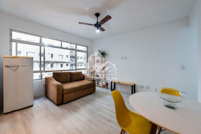 Imagem Apartamento com 1 Quarto à Venda, 53 m² em José Menino - Santos