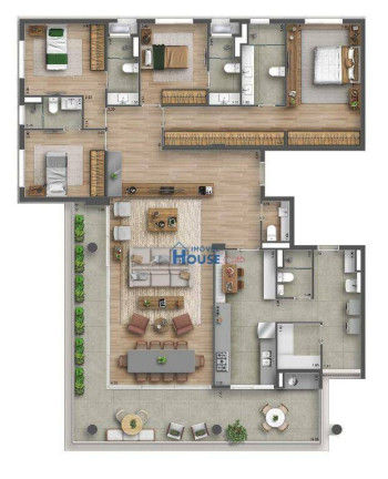 Imagem Apartamento com 4 Quartos à Venda, 218 m² em Perdizes - São Paulo Imagem Apartamento com 4 Quartos à Venda, 218 m² em Perdizes - São Paulo
