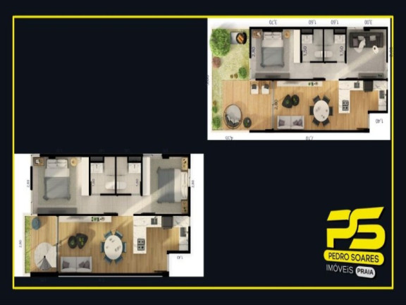Imagem Imóvel com 2 Quartos à Venda, em Bessa - João Pessoa Imagem Imóvel com 2 Quartos à Venda, em Bessa - João Pessoa