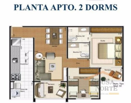 Imagem Apartamento com 2 Quartos à Venda, 65 m² em Jaçanã - São Paulo Imagem Apartamento com 2 Quartos à Venda, 65 m² em Jaçanã - São Paulo