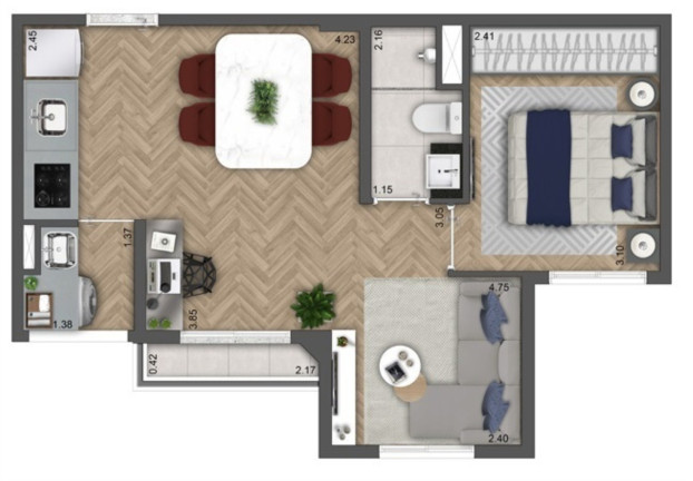 Imagem Apartamento com 2 Quartos à Venda, 37 m² em Imirim - São Paulo Imagem Apartamento com 2 Quartos à Venda, 37 m² em Imirim - São Paulo