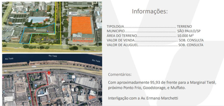 Imagem Terreno à Venda, 10 m² em Vila Anastácio - São Paulo Imagem Terreno à Venda, 10 m² em Vila Anastácio - São Paulo