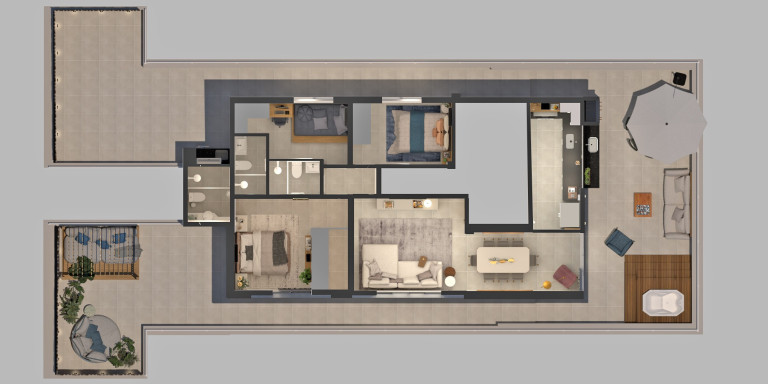 Imagem Cobertura com 3 Quartos à Venda, 237 m² em Copacabana - Rio De Janeiro Imagem Cobertura com 3 Quartos à Venda, 237 m² em Copacabana - Rio De Janeiro