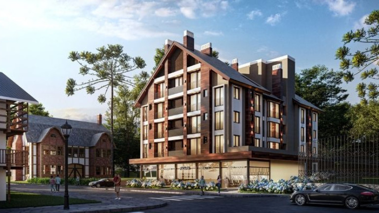Apartamento com 2 Quartos à Venda, 74 m² em Centro - Gramado