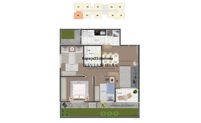 Imagem Apartamento com 3 Quartos à Venda, em Canhema - Diadema Imagem Apartamento com 3 Quartos à Venda, em Canhema - Diadema
