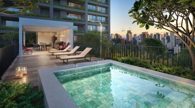 Imagem Imóvel com 1 Quarto à Venda, 35 m² em Campo Belo - São Paulo Imagem Imóvel com 1 Quarto à Venda, 35 m² em Campo Belo - São Paulo