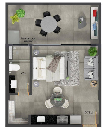 Imagem Apartamento com 1 Quarto à Venda, 24 m² em Intermares - Cabedelo
