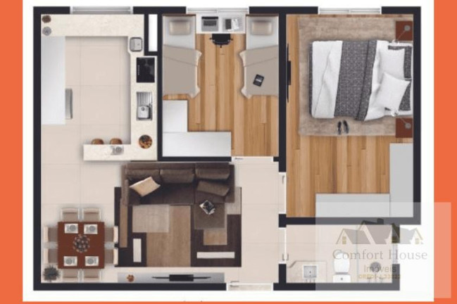 Imagem Casa com 2 Quartos à Venda, 40 m² em Parque Das Nações - Santo André Imagem Casa com 2 Quartos à Venda, 40 m² em Parque Das Nações - Santo André