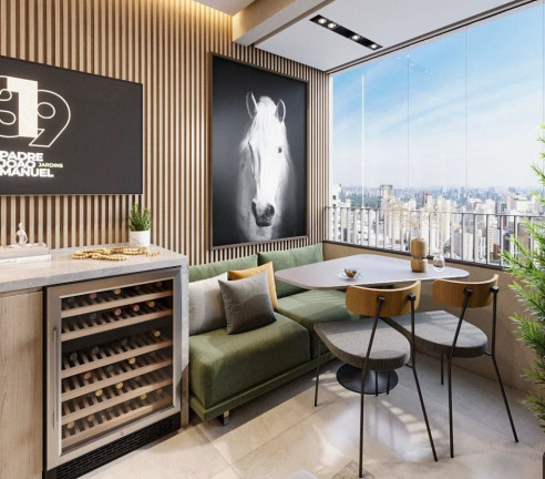 Imagem Studio com 1 Quarto à Venda, 38 m² em Cerqueira César - São Paulo Imagem Studio com 1 Quarto à Venda, 38 m² em Cerqueira César - São Paulo