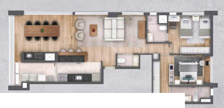Imagem Apartamento com 3 Quartos à Venda, 211 m² em Perdizes - São Paulo