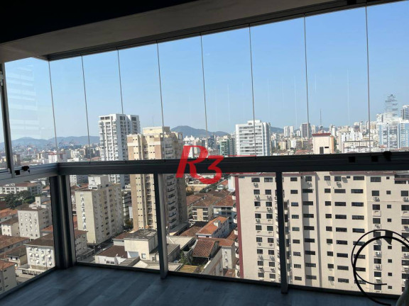 Imagem Apartamento com 1 Quarto para Alugar, 74 m² em Embaré - Santos Imagem Apartamento com 1 Quarto para Alugar, 74 m² em Embaré - Santos