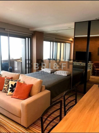 Imagem Apartamento com 1 Quarto para Alugar, 45 m² em Brooklin - São Paulo Imagem Apartamento com 1 Quarto para Alugar, 45 m² em Brooklin - São Paulo
