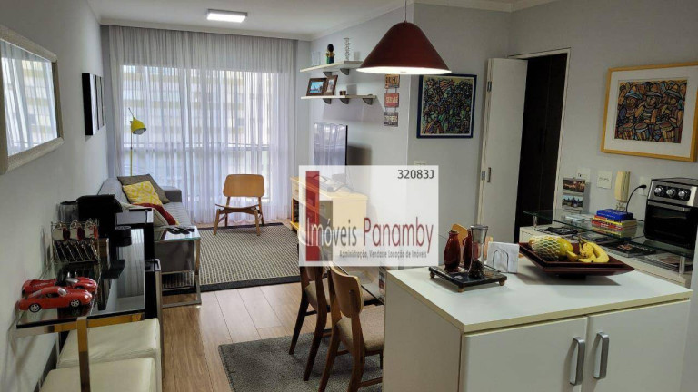 Imagem Apartamento com 1 Quarto para Alugar, 48 m² em Campo Belo - São Paulo Imagem Apartamento com 1 Quarto para Alugar, 48 m² em Campo Belo - São Paulo