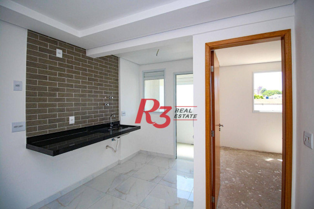 Imagem Apartamento com 1 Quarto à Venda, 46 m² em Aparecida - Santos Imagem Apartamento com 1 Quarto à Venda, 46 m² em Aparecida - Santos