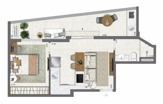 Imagem Apartamento com 1 Quarto à Venda, 34 m² em Leblon - Rio De Janeiro Imagem Apartamento com 1 Quarto à Venda, 34 m² em Leblon - Rio De Janeiro