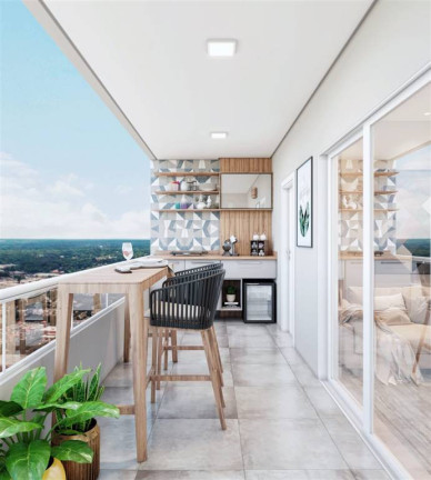 Apartamento com 2 Quartos à Venda, 84 m² em Forte - Praia Grande