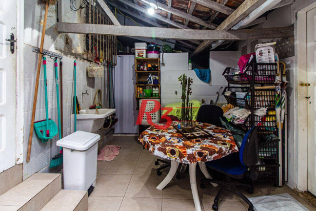 Imagem Casa com 2 Quartos à Venda, 135 m² em Embaré - Santos Imagem Casa com 2 Quartos à Venda, 135 m² em Embaré - Santos