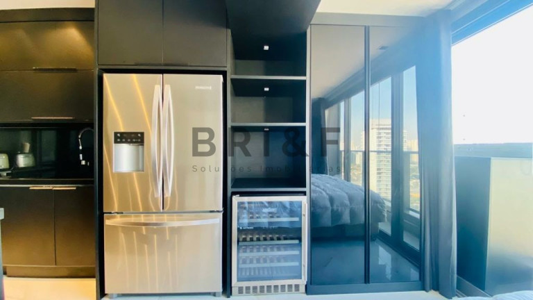 Imagem Apartamento com 1 Quarto para Alugar, 42 m² em Brooklin - São Paulo Imagem Apartamento com 1 Quarto para Alugar, 42 m² em Brooklin - São Paulo