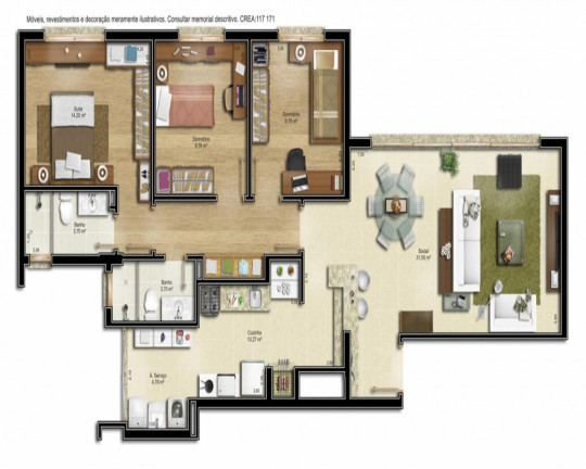 Imagem Apartamento com 2 Quartos à Venda, 87 m² em Passo Da Areia - Porto Alegre