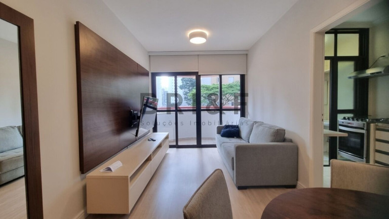 Imagem Apartamento com 1 Quarto para Alugar, 52 m² em Brooklin - São Paulo Imagem Apartamento com 1 Quarto para Alugar, 52 m² em Brooklin - São Paulo