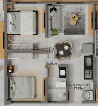 Imagem Apartamento com 2 Quartos à Venda, 37 m² em Intermares - Cabedelo Imagem Apartamento com 2 Quartos à Venda, 37 m² em Intermares - Cabedelo