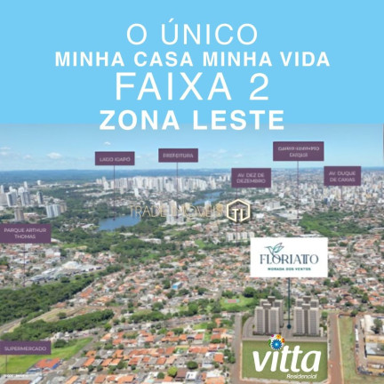 Imagem Apartamento com 2 Quartos à Venda, 40 m² em Califórnia - Londrina Imagem Apartamento com 2 Quartos à Venda, 40 m² em Califórnia - Londrina