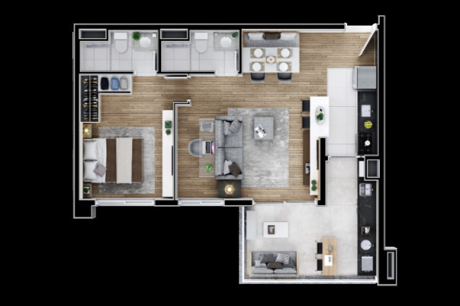 Imagem Imóvel com 2 Quartos à Venda, 64 m² em Paraíso - São Paulo Imagem Imóvel com 2 Quartos à Venda, 64 m² em Paraíso - São Paulo