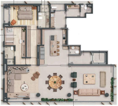 Imagem Apartamento com 3 Quartos à Venda, 319 m² em Itaim Bibi - São Paulo Imagem Apartamento com 3 Quartos à Venda, 319 m² em Itaim Bibi - São Paulo