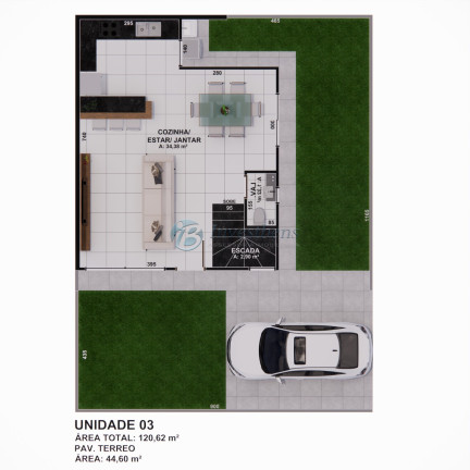 Imagem Casa de Condomínio com 3 Quartos à Venda, 120 m² em Xaxim - Curitiba Imagem Casa de Condomínio com 3 Quartos à Venda, 120 m² em Xaxim - Curitiba
