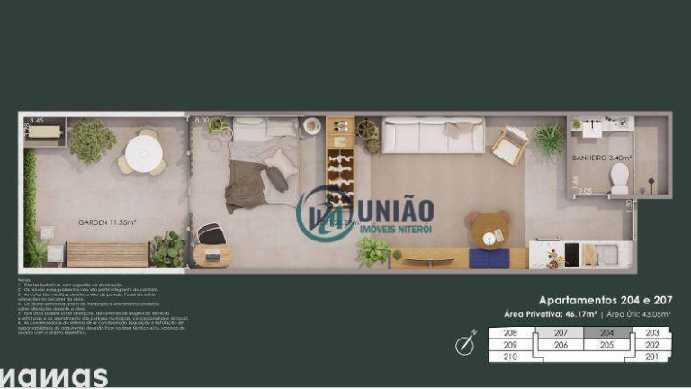 Imagem Apartamento com 1 Quarto à Venda, 35 m² em Ingá - Niterói Imagem Apartamento com 1 Quarto à Venda, 35 m² em Ingá - Niterói